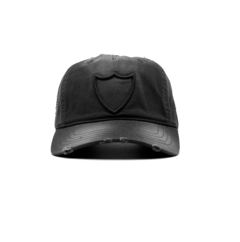 HTC Sheild Logo Baseball Cap Washed Black