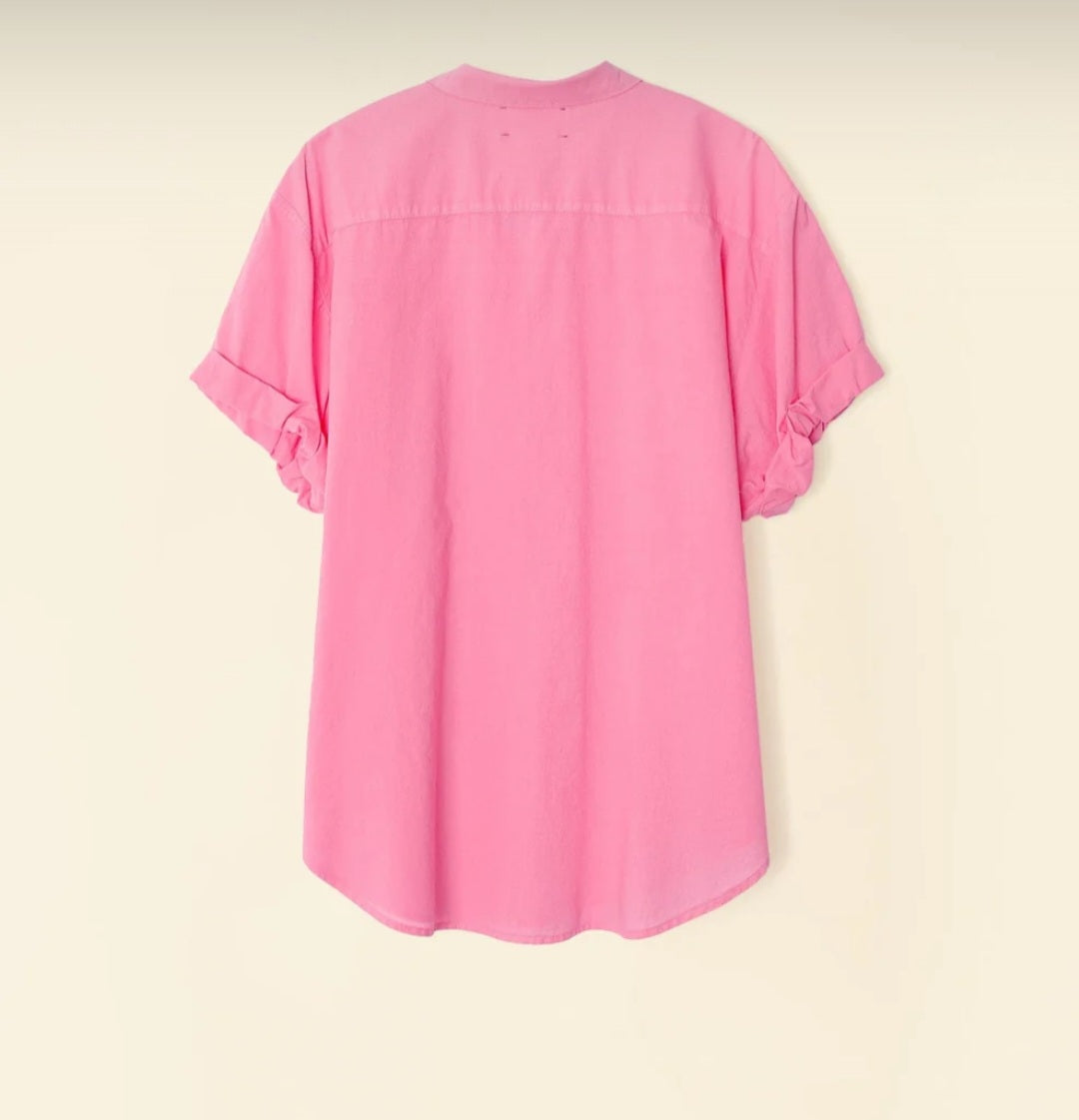 XIRENA Channing Shirt In Rose Pink