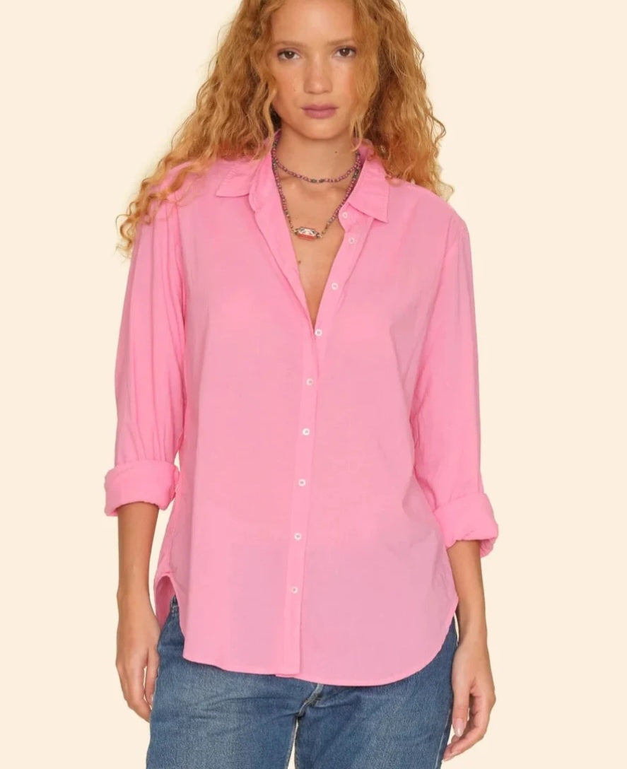 XIRENA Beau Shirt In Rose Pink