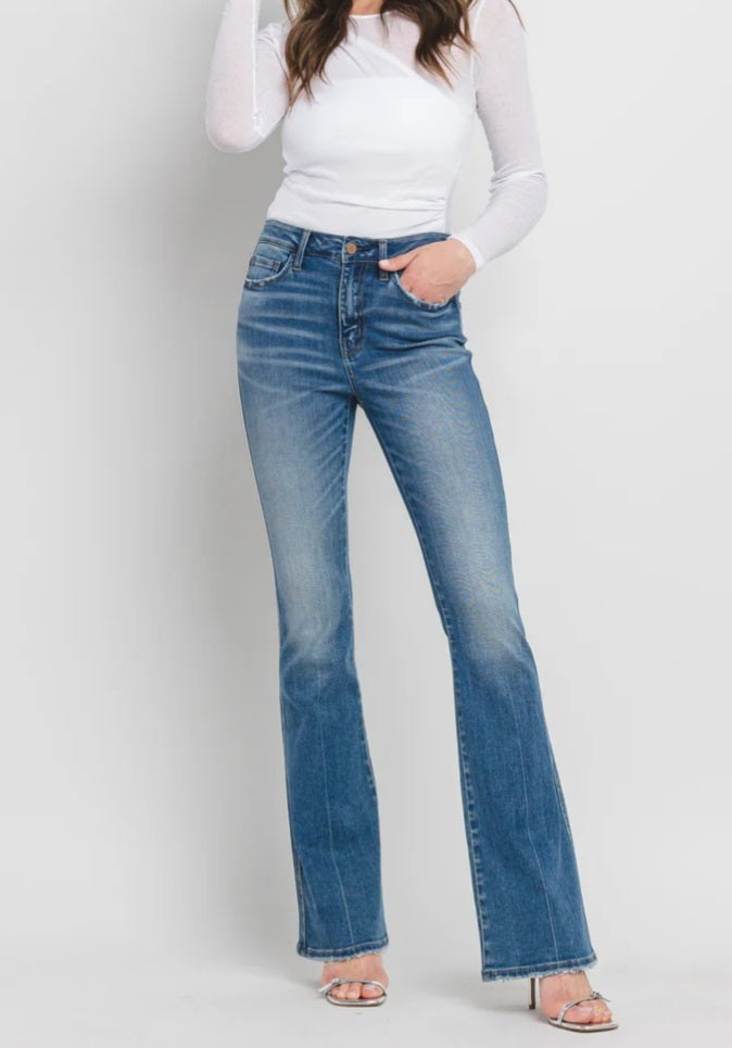 High Rise Bootcut Flare Jeans