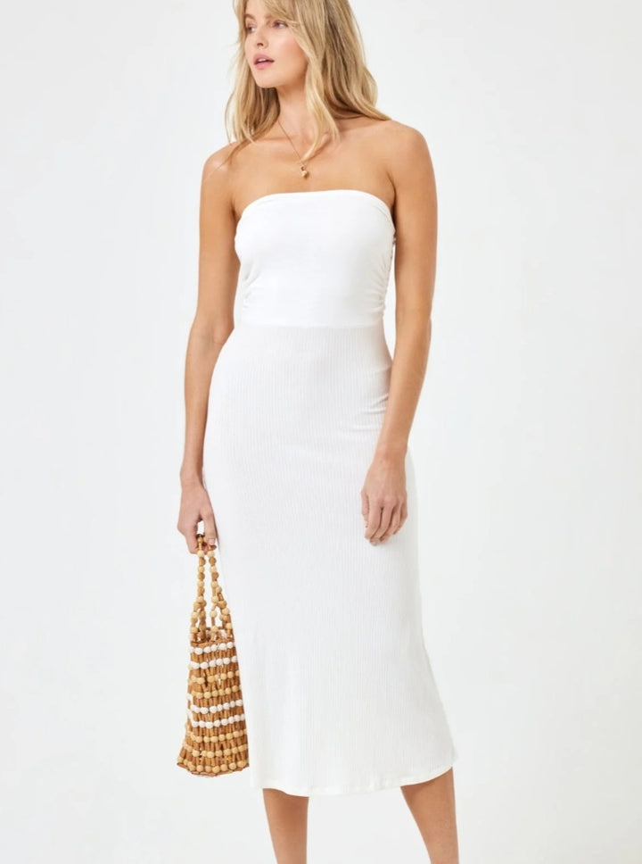 LSPACE Manaia Dress In White