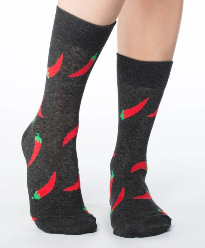 GLS Crew Socks Chilli