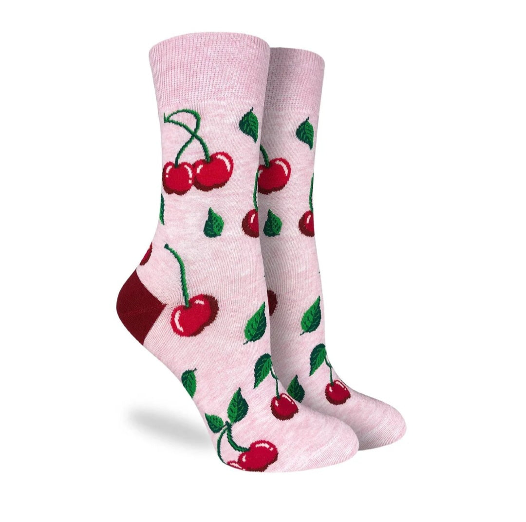 GLS Crew Socks Cherry