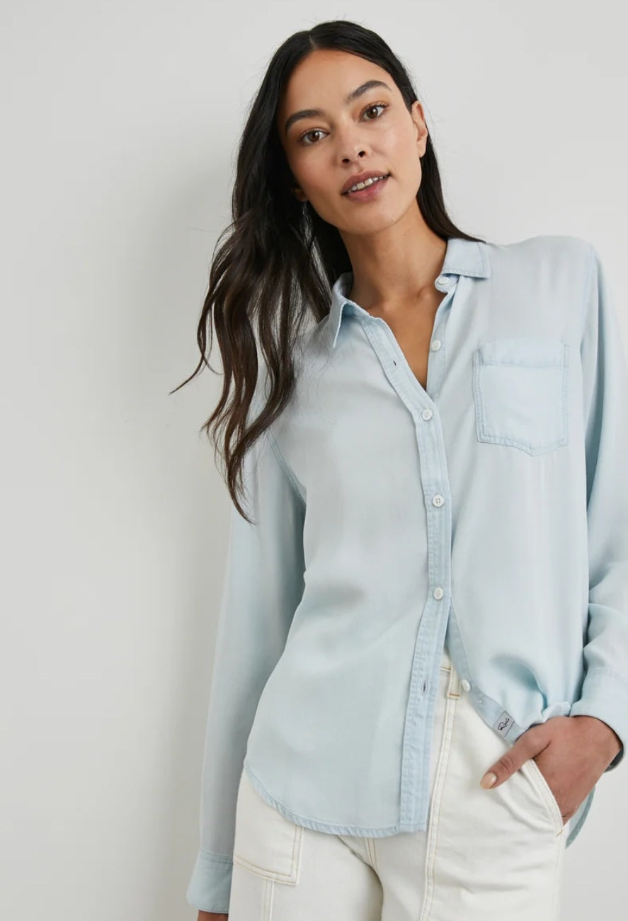 Rails Ingrid Shirt In Light vintage Wash