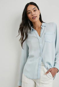 Rails Ingrid Shirt In Light vintage Wash