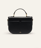 BA&SH Sign Bag Black Leather