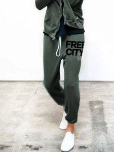 FREECITY SUPERFLUFF LUX OG sweatpant - bush