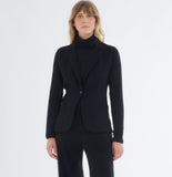 MAJESTIC FILATURES Long Sleeves Jacket in Viscose / Elastane In Black