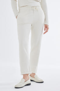 MAJESTIC FILATURES Pants in Viscose / Elastane In Ivory