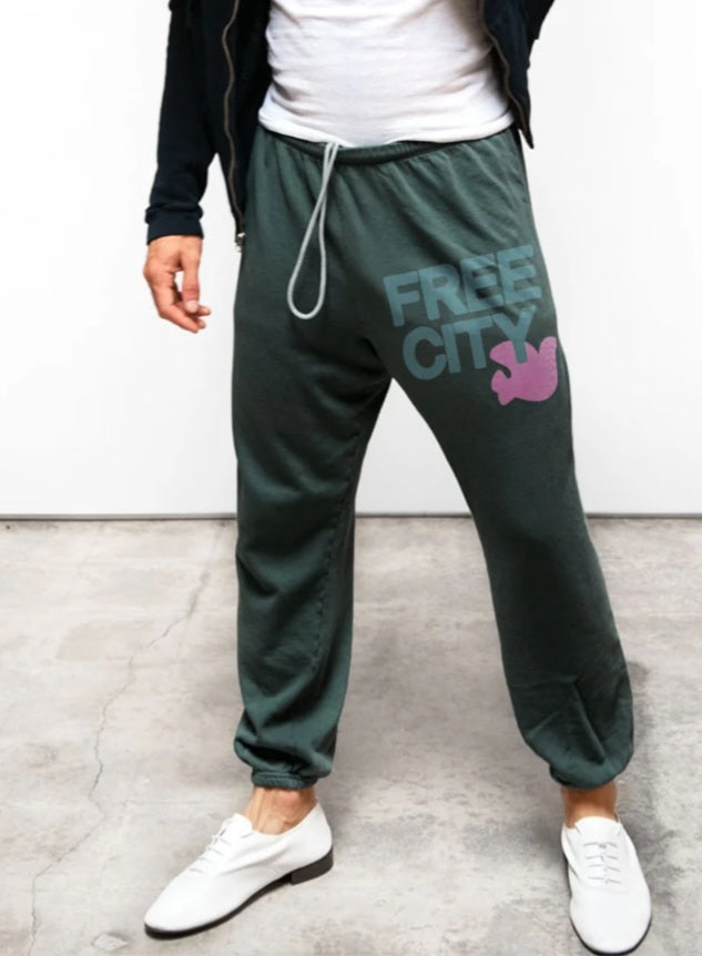 FREECITY sweatpant - greytent