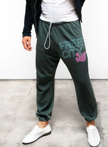 FREECITY sweatpant - greytent