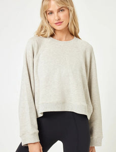 LSPACE Vincent Pullover In Heather Grey