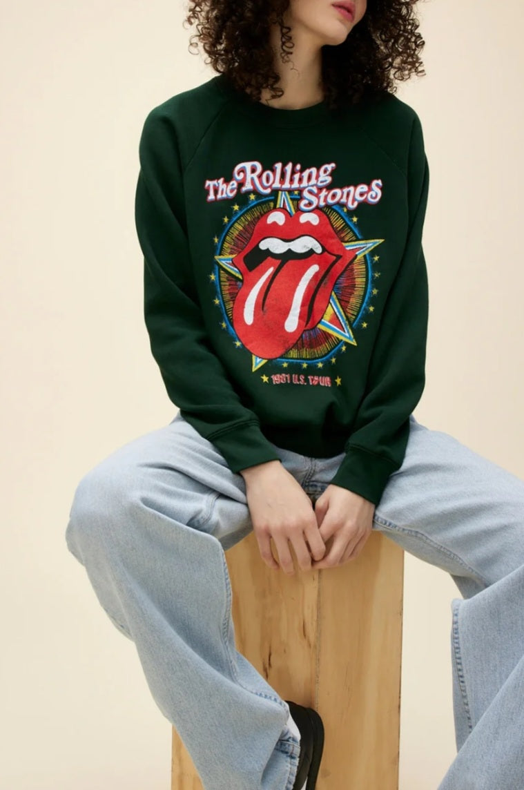 DAYDREAMER Rolling Stones 1981 US Tour Vintage Sweatshirt