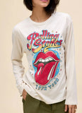 DAYDREAMER Rolling Stones 1972 Tour Crew Long Sleeve