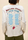 DAYDREAMER Rolling Stones 1972 Tour Crew Long Sleeve