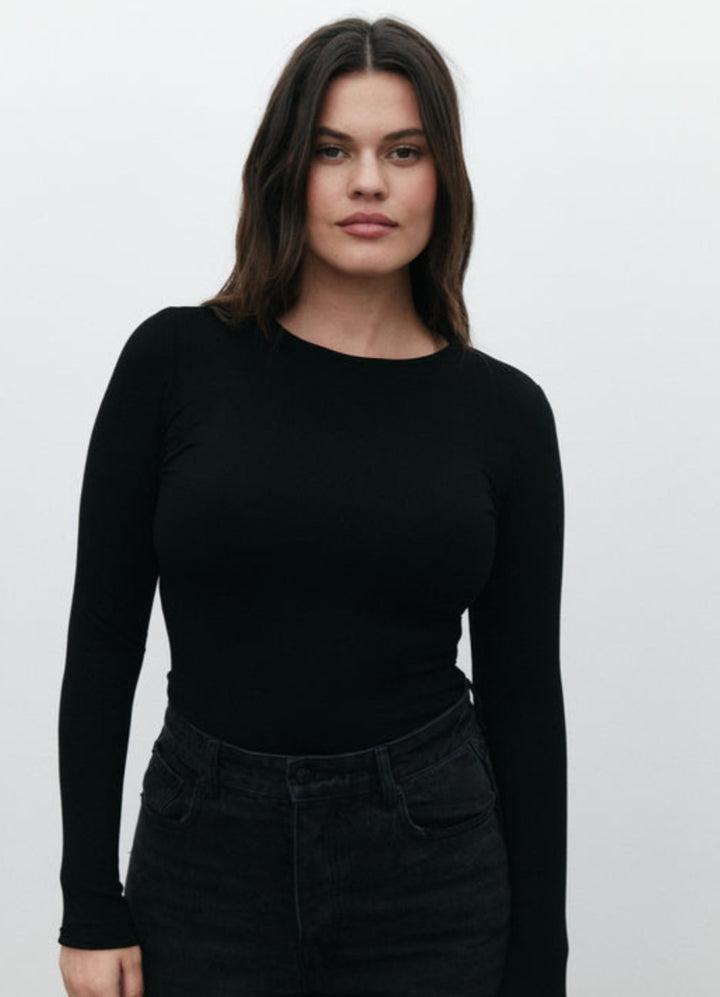 BAYSE ELISE BODYSUIT - BLACK