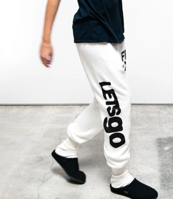 FREECITY CIRCA'99 OG LETSGO OLDSCHOOL POLYBLEND/FLUFF sweat - white