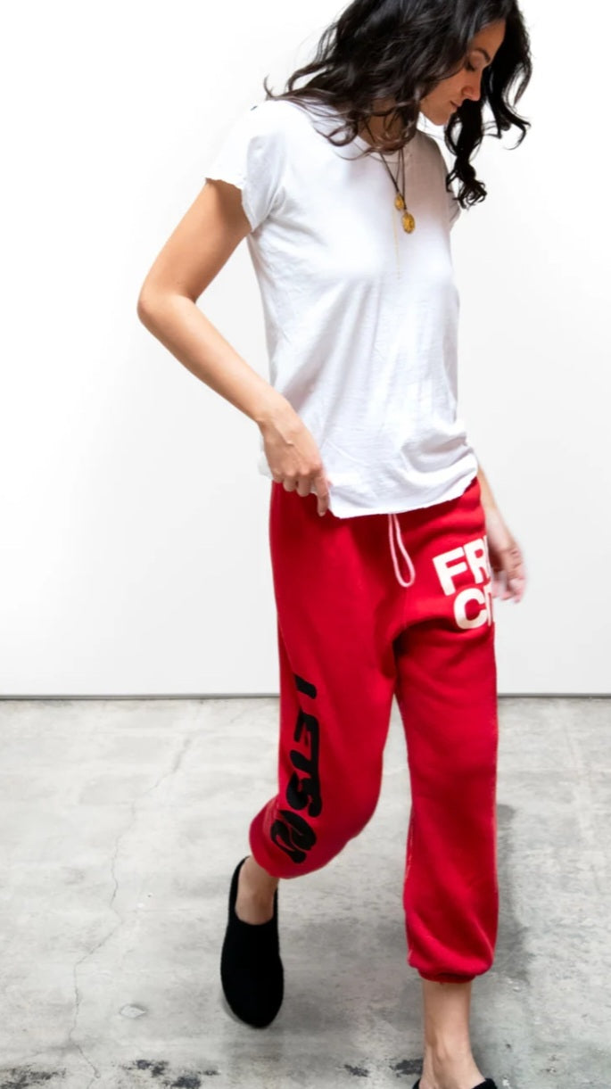 FREECITY CIRCA'99 OG LETSGO OLDSCHOOL POLYBLEND/FLUFF sweat - artred