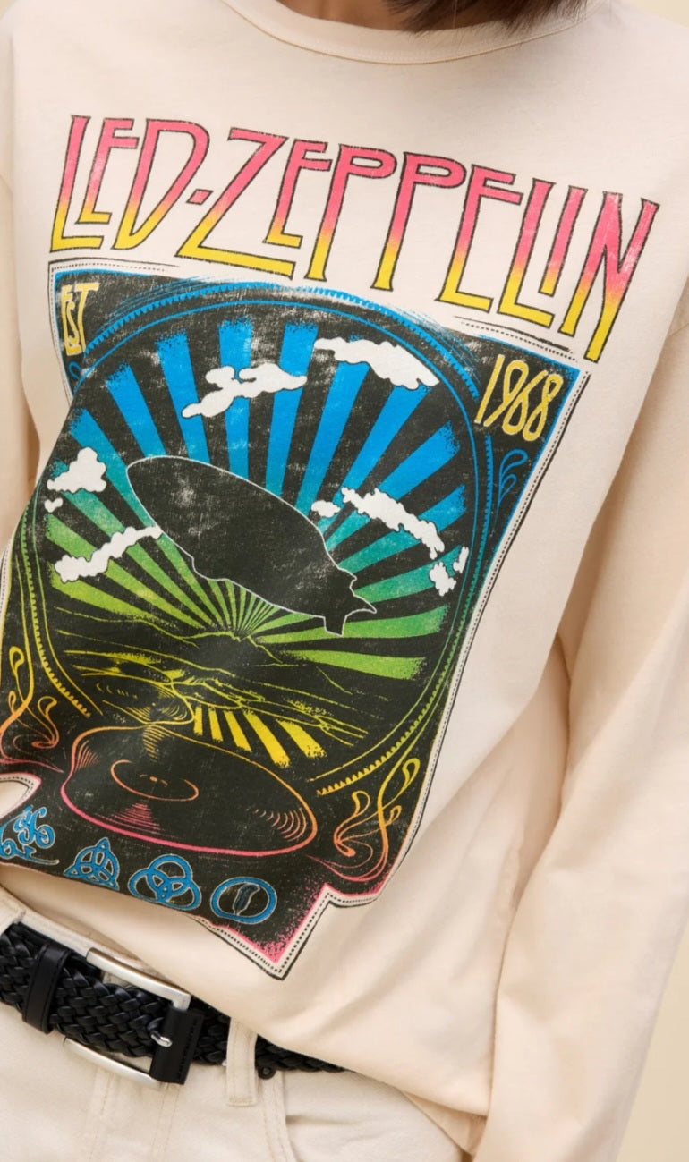 DAYDREAMER Led Zeppelin Reflection Crew Long Sleeve