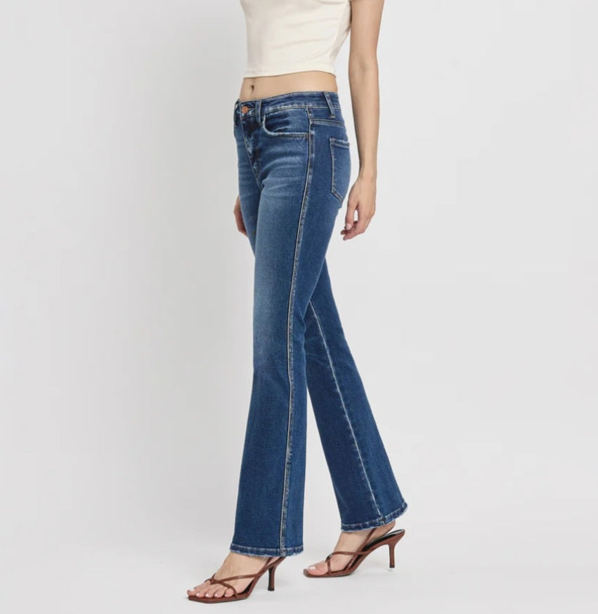 Sufficed - High Rise Full Length Bootcut Jeans