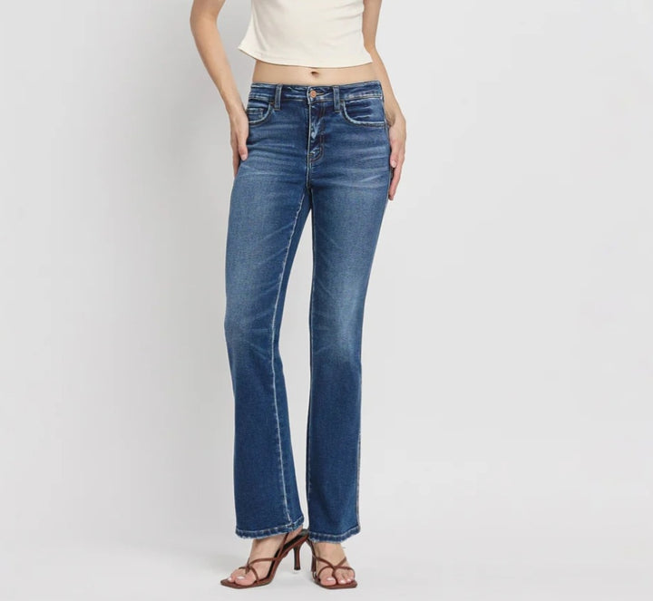 Sufficed - High Rise Full Length Bootcut Jeans