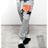 HEATHERBLEACHOUT FREECITYLARGE pocket sweatpant - heather electric