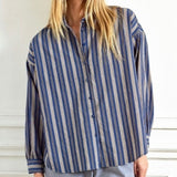 SP Vertical Stripes Button Down Shirt