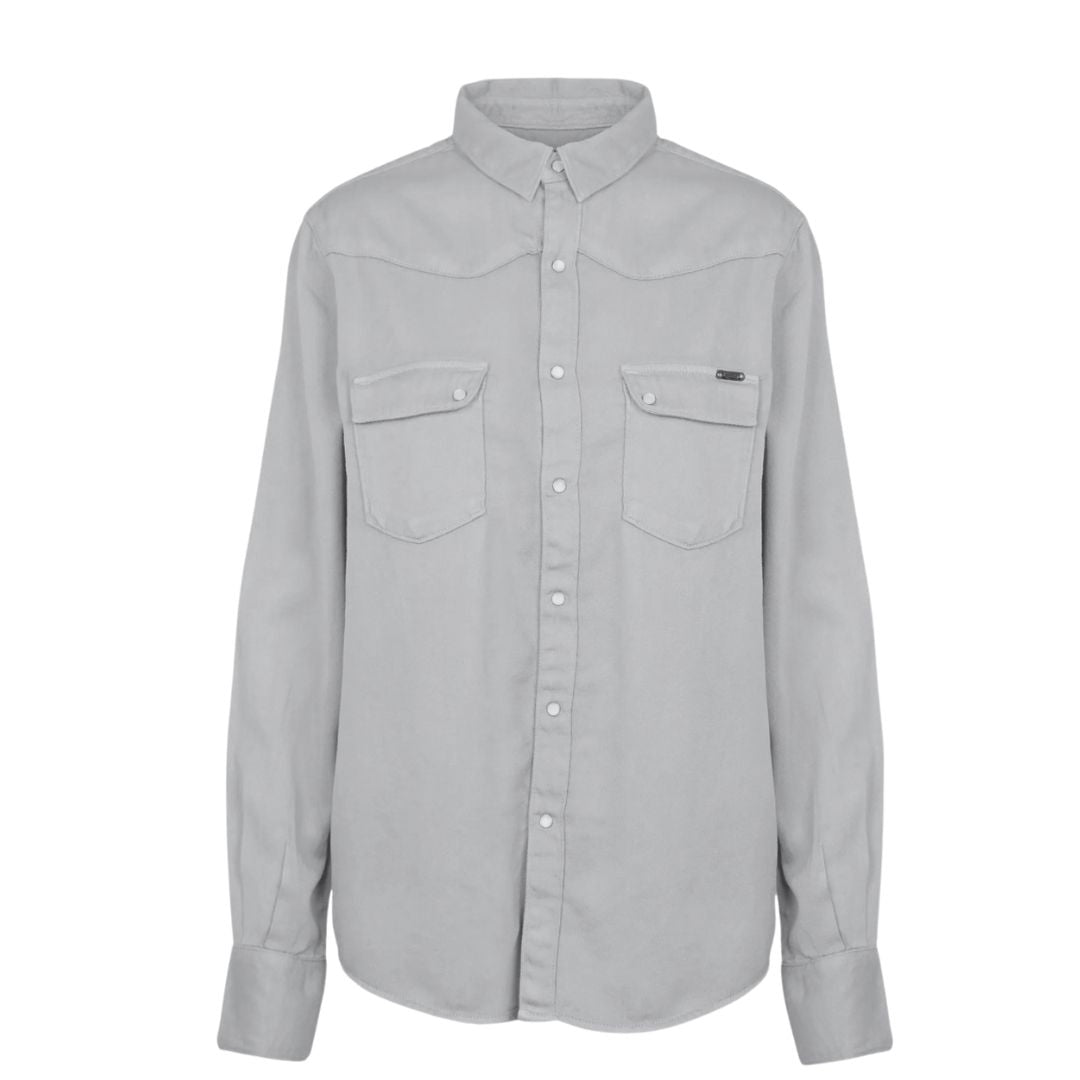 Acquaverde Clyde Shirt In Grey
