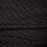 JAMES PERSE Ribbed Daily Tank- Black