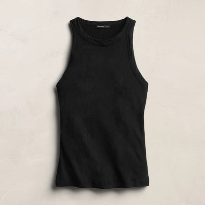 JAMES PERSE Sunset Tank- Black