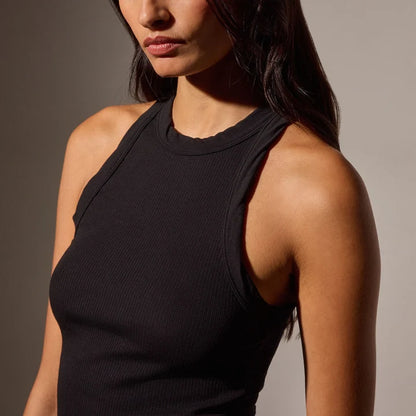 JAMES PERSE Sunset Tank- Black