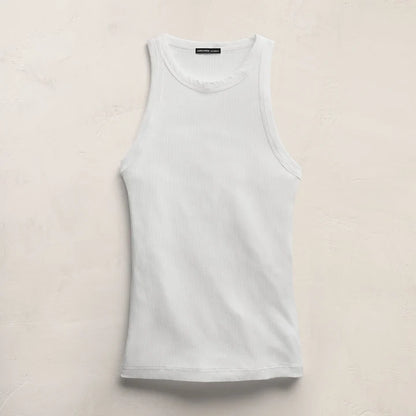 JAMES PERSE Sunset Tank- White