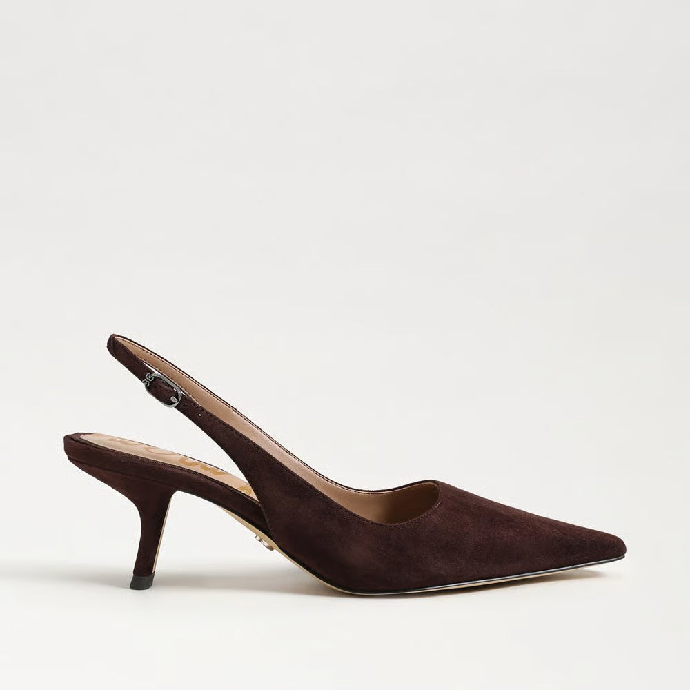 SAM EDELMAN Bianka Slingback Pump in Brown