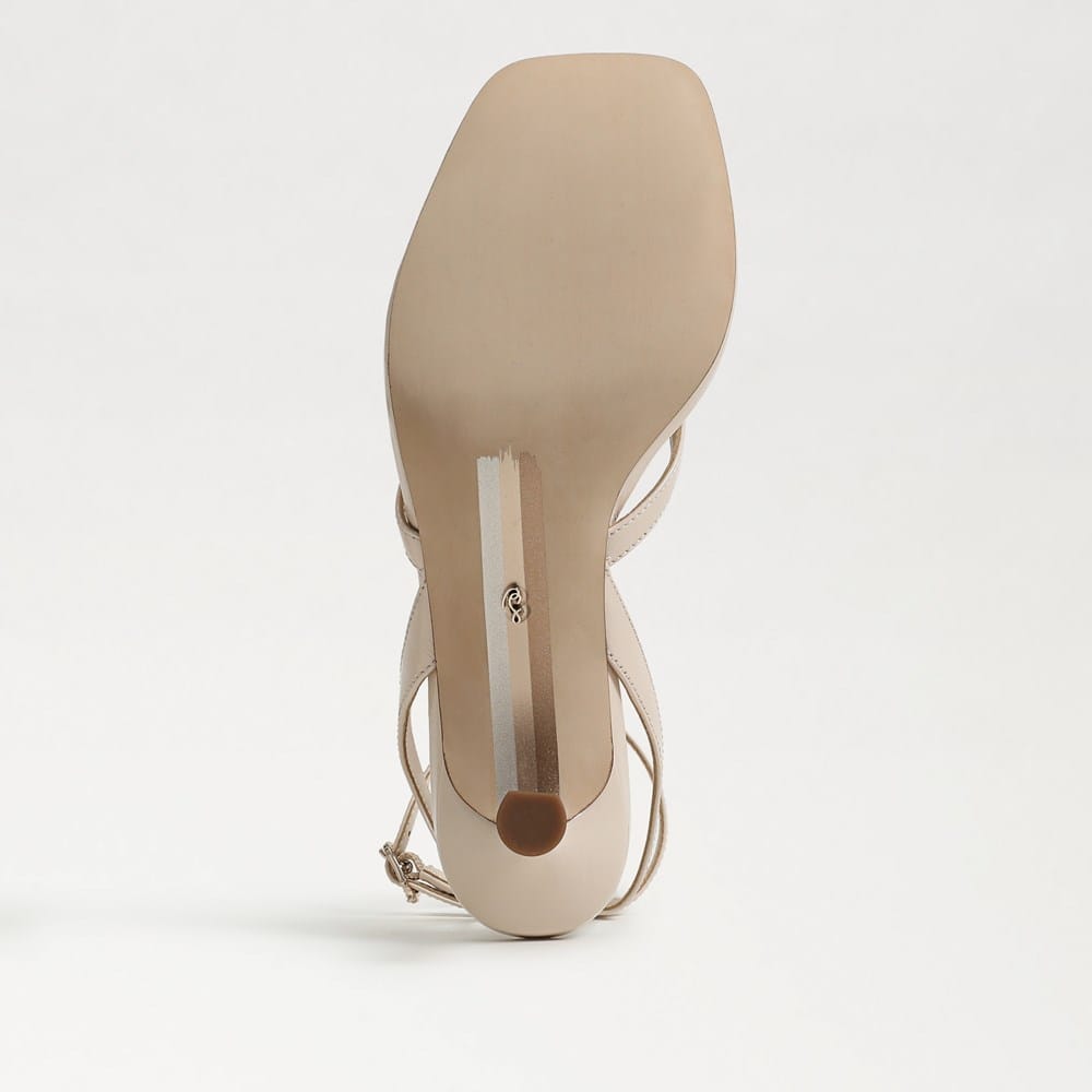 SAM EDELMAN Pax Heel Sandal Light Sand
