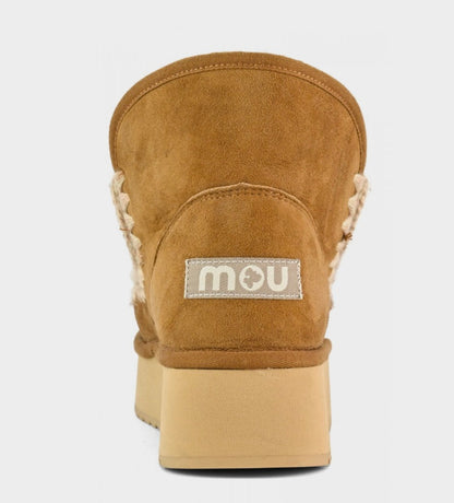 MOU Mini Eskimo Platform Boots Congac
