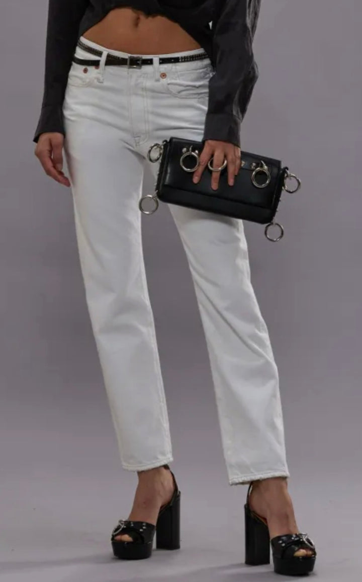 R13 BOYFRIEND JEAN Aerin White