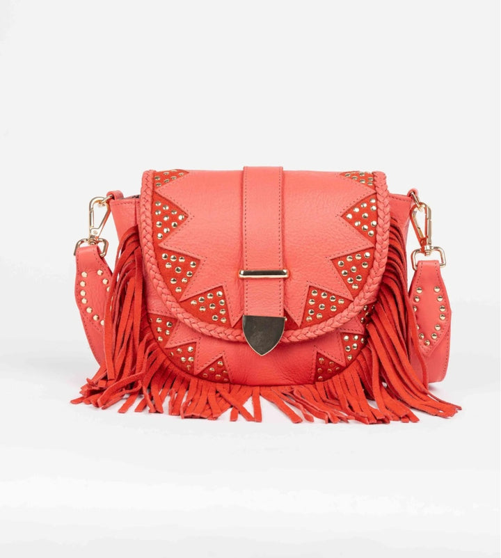PITI CUITI LISSA RED SHOULDER BAG