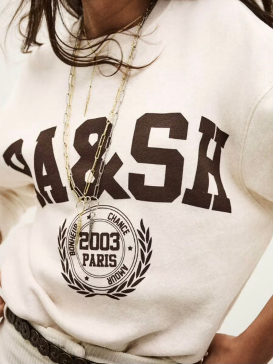 BA&SH FENJA long-sleeve sweatshirt