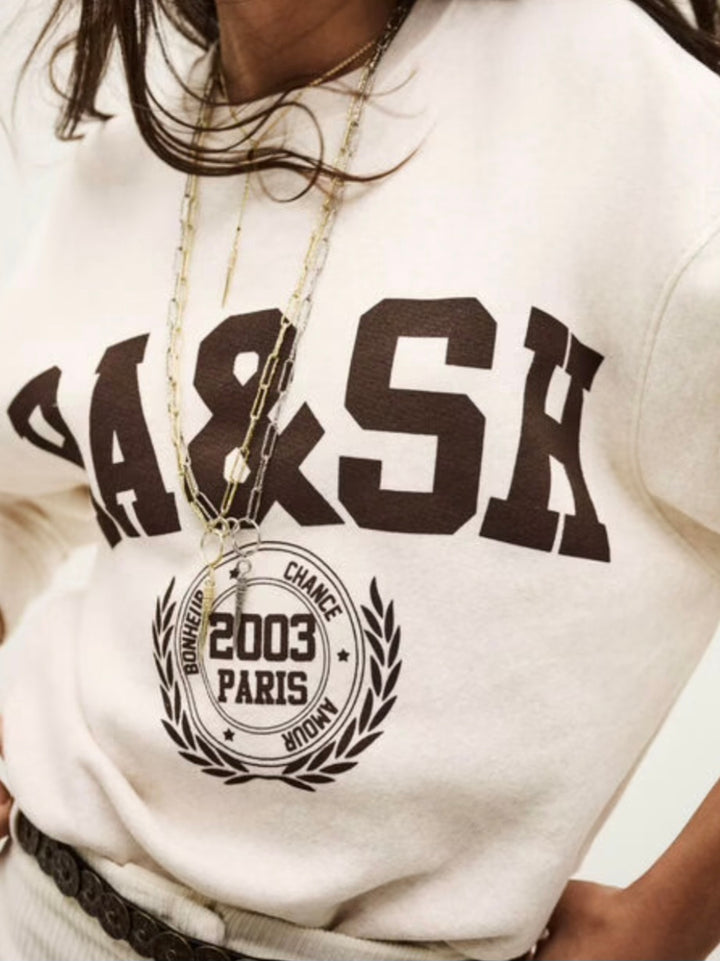 BA&SH FENJA long-sleeve sweatshirt