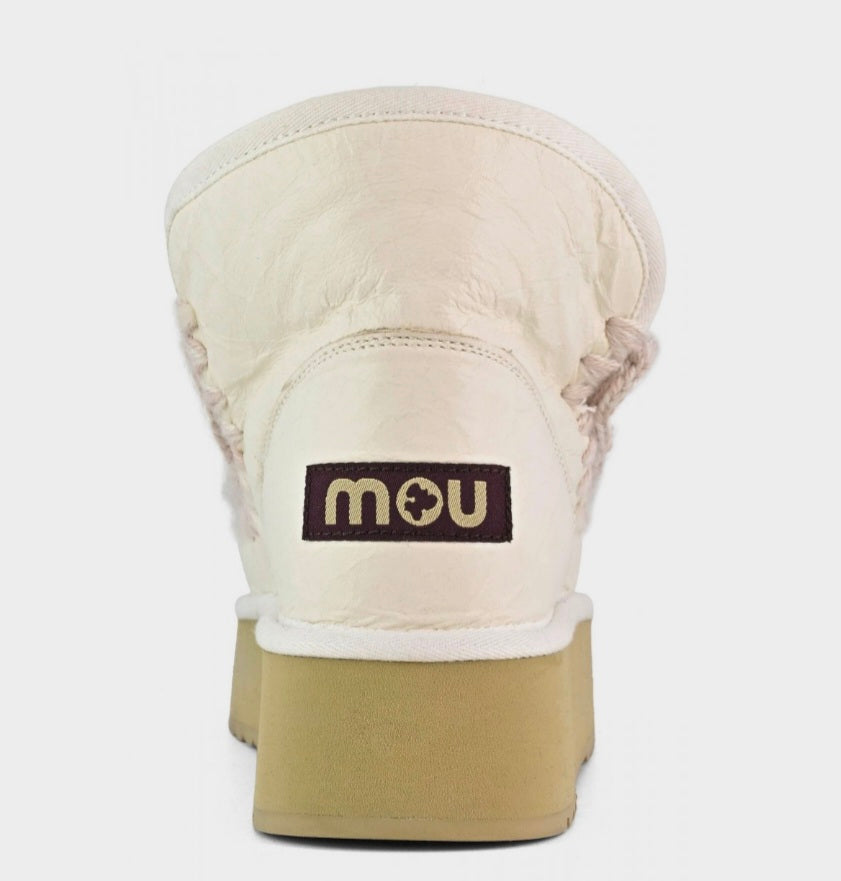 MOU Mini Eskimo Platform Special Leather Boots