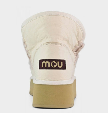 MOU Mini Eskimo Platform Special Leather Boots