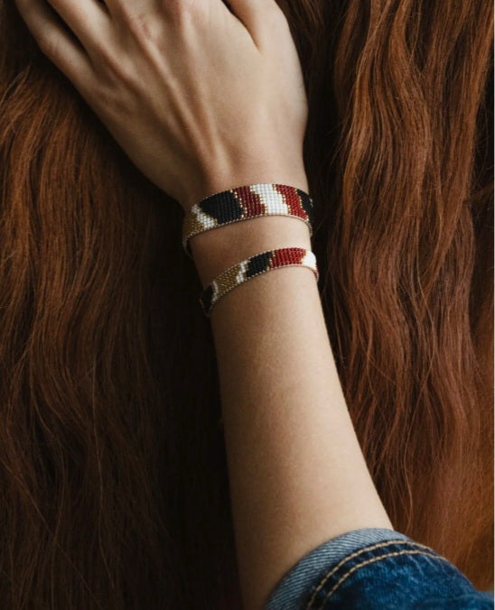 Tangled Mirage Braclet Maroon