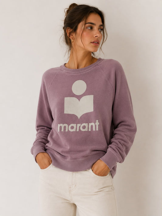 ISABEL MARANT MILLYNY SWEATSHIRT Rosewood