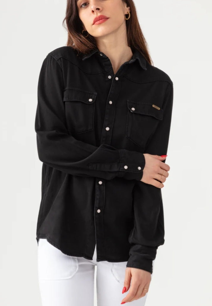 Acquaverde Clyde Shirt In Black