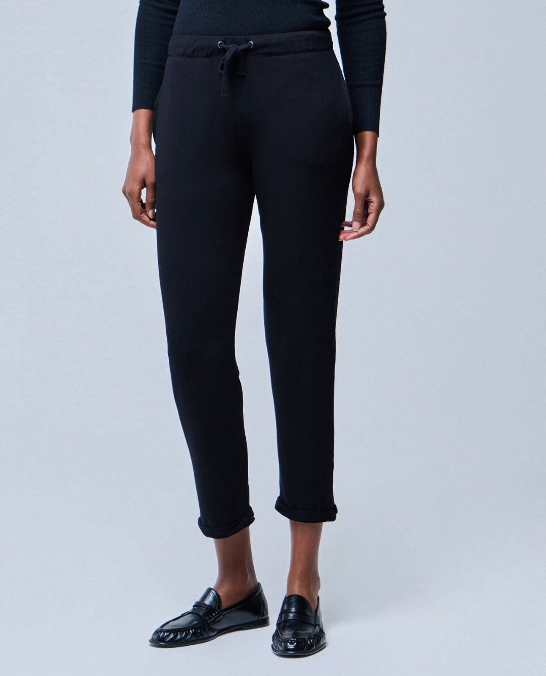 MAJESTIC FILATURES Daphne Viscose/Elastane Trousers Black