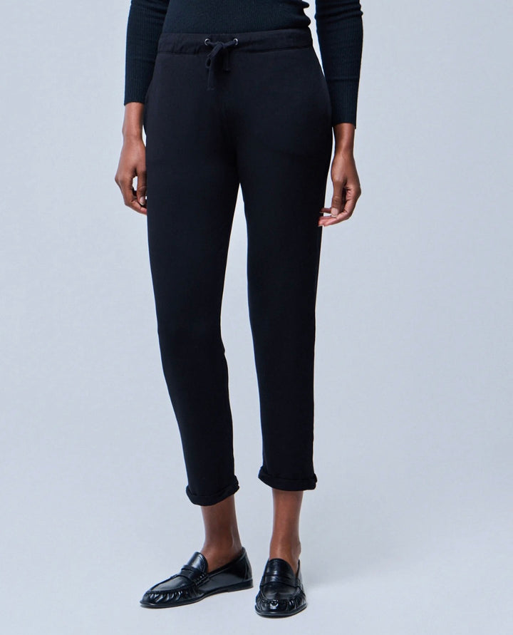MAJESTIC FILATURES Daphne Viscose/Elastane Trousers Black