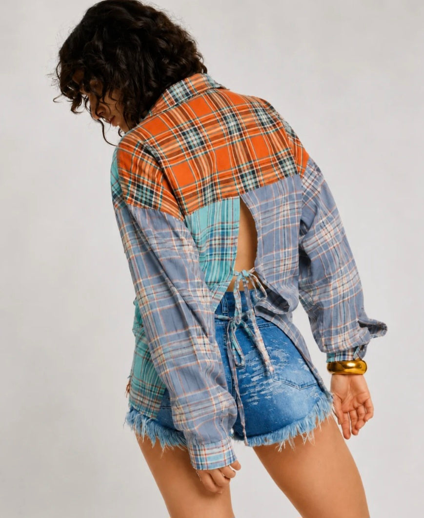 ONE TEASPOON Sunset Madras Shirt