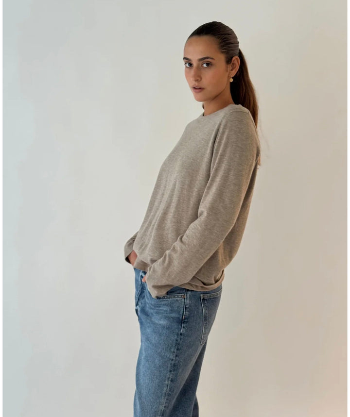 MAJESTIC FILATURES round neck sweater Cord