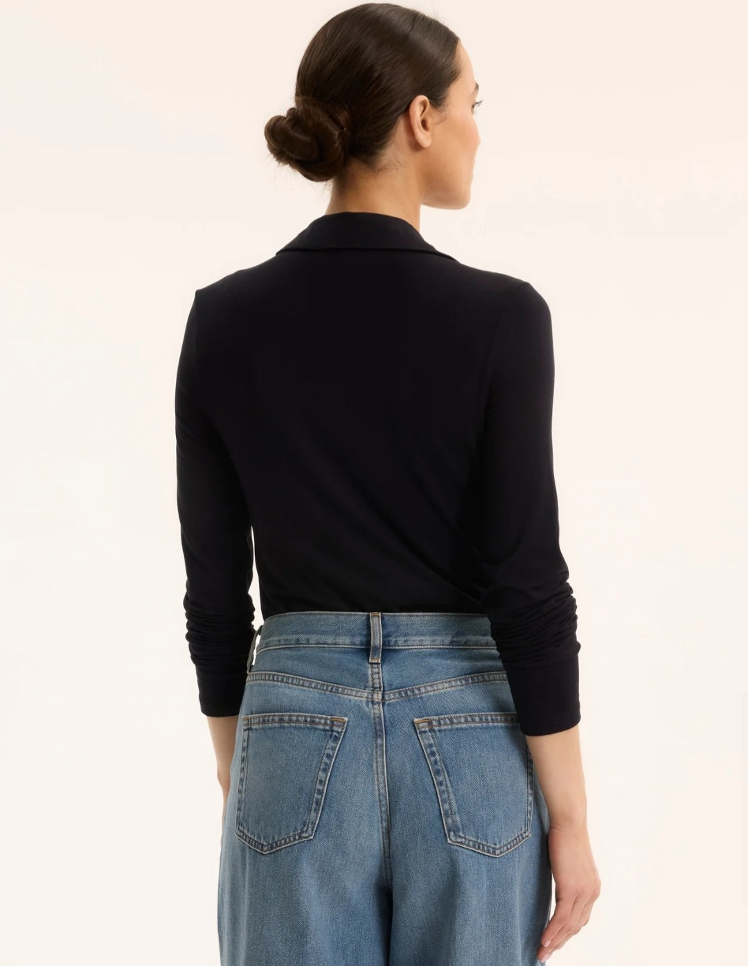 MAJESTIC FILATURES Anna Shirt Black