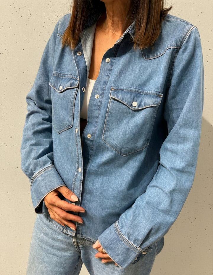 HEARTLESS Denim Shirt